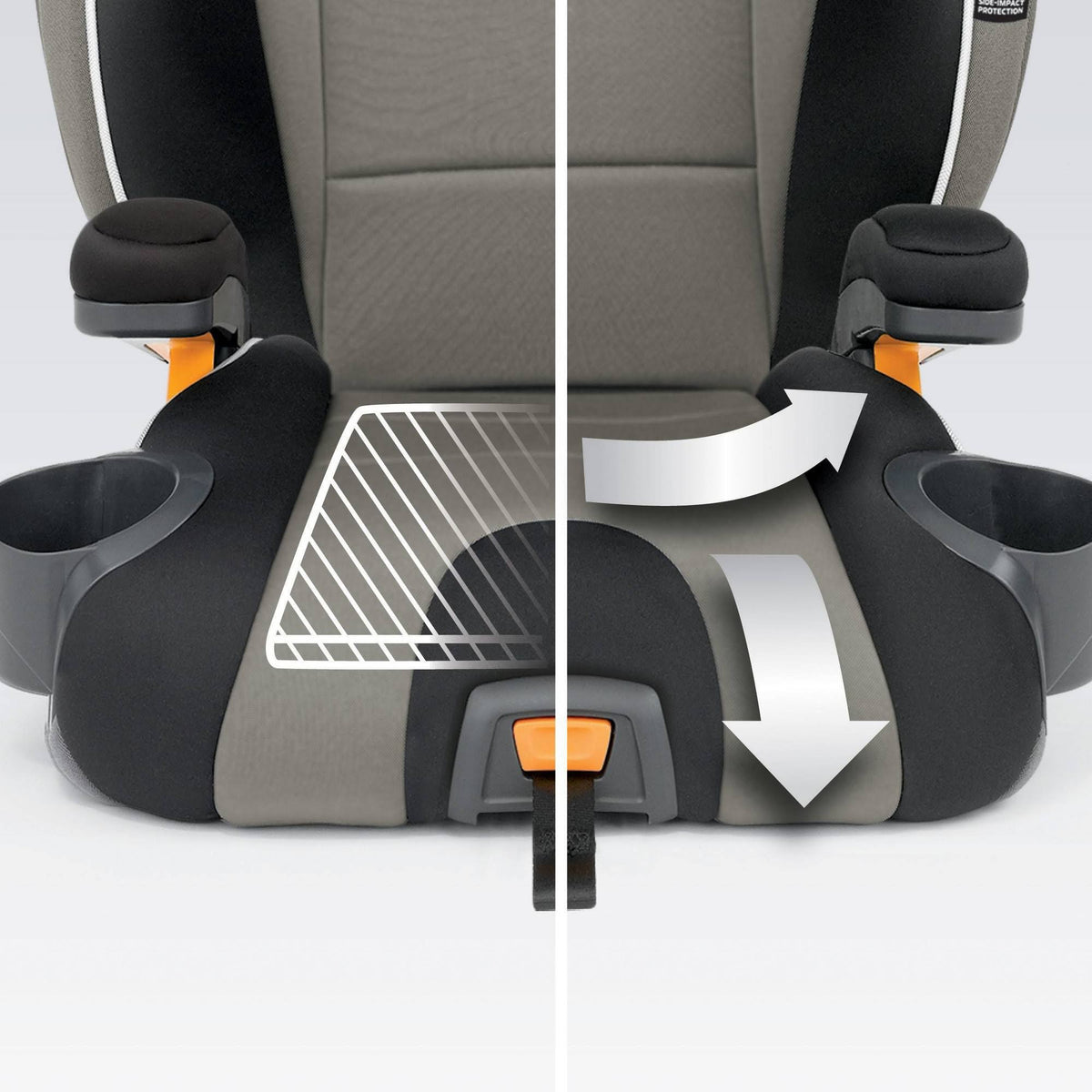 2-in-1 Belt Positioning Booster Car Seat W74792