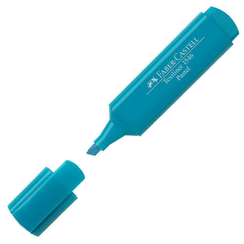 10 Fluorescent Textliner Markers Pastel Blue G97697