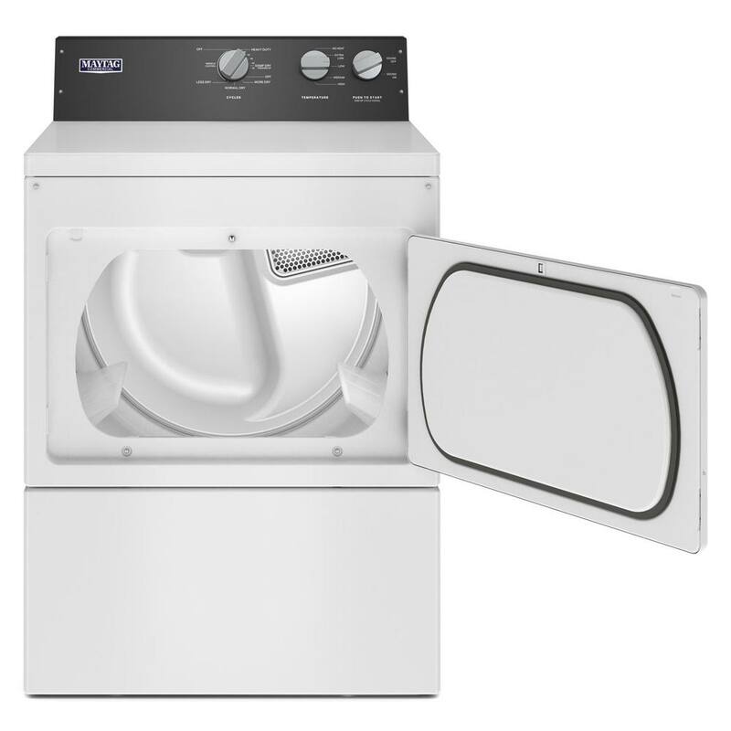 7.4 cu.ft. Vented Front Load Electric Dryer in White F143785