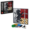 LEGO Art Harry Potter Hogwarts Crests (4,249 Pieces) R42722