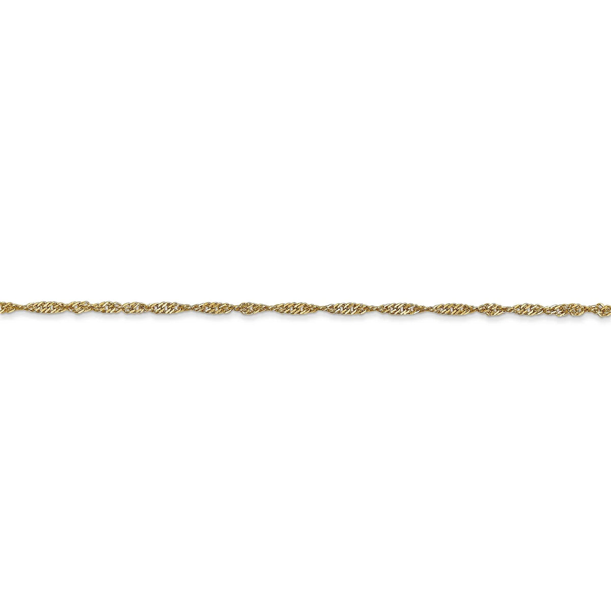 14k Yellow Gold Chain Necklace C255