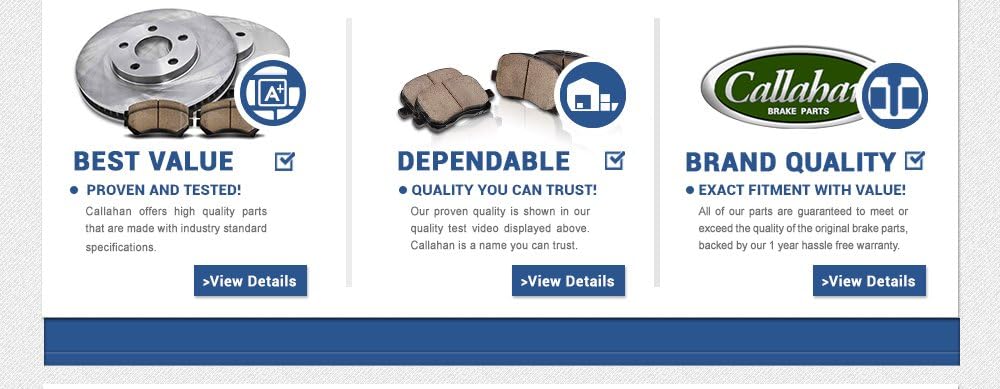 Caliper Assembly Pair Set I6153