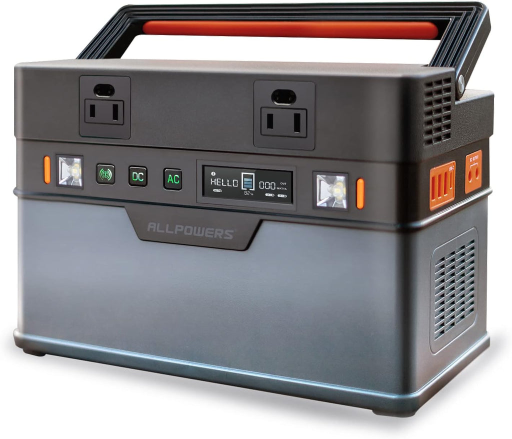 Portable Power Station 700W 606Wh Solar Generator E3370