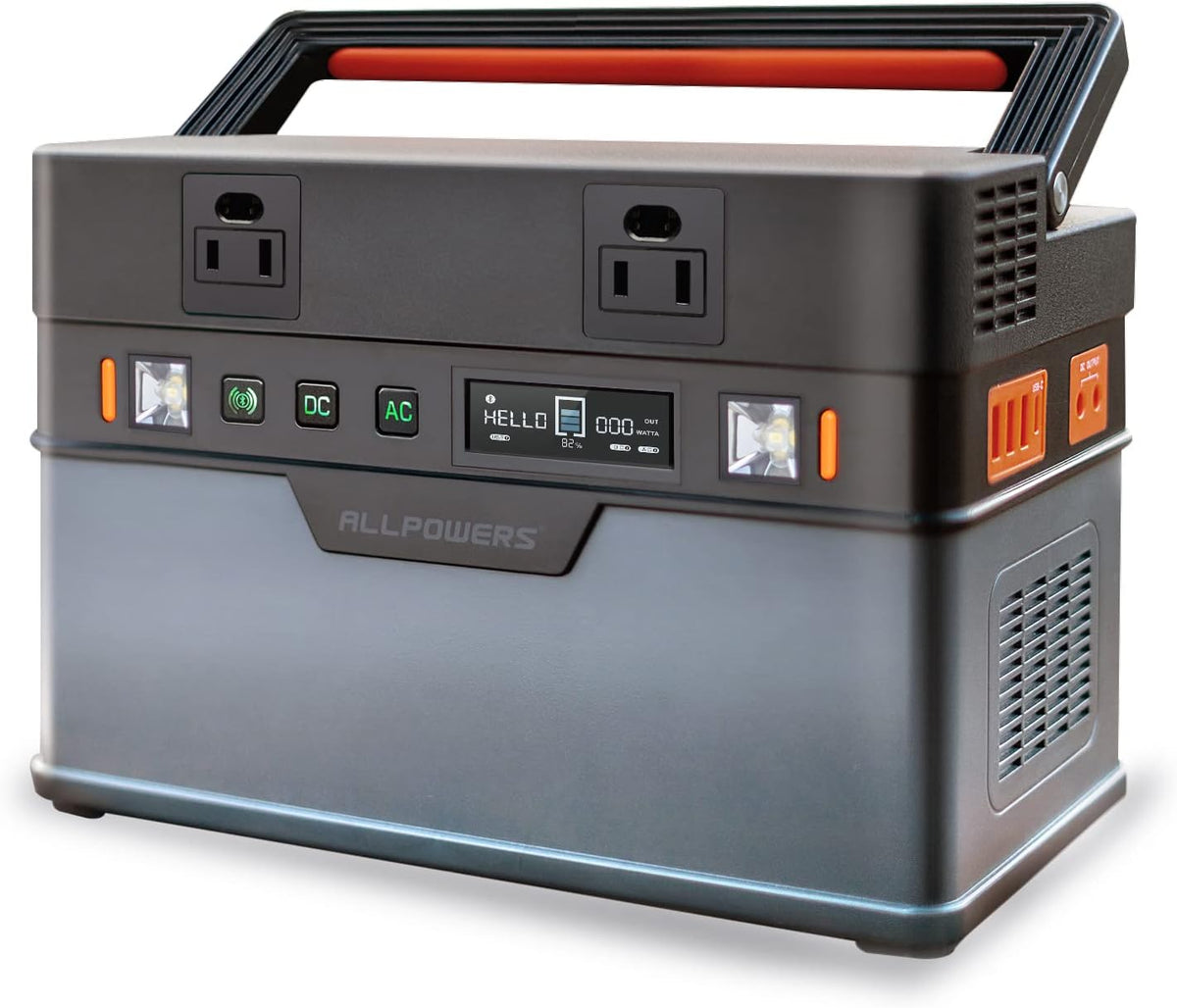Portable Power Station 700W 606Wh Solar Generator E3370