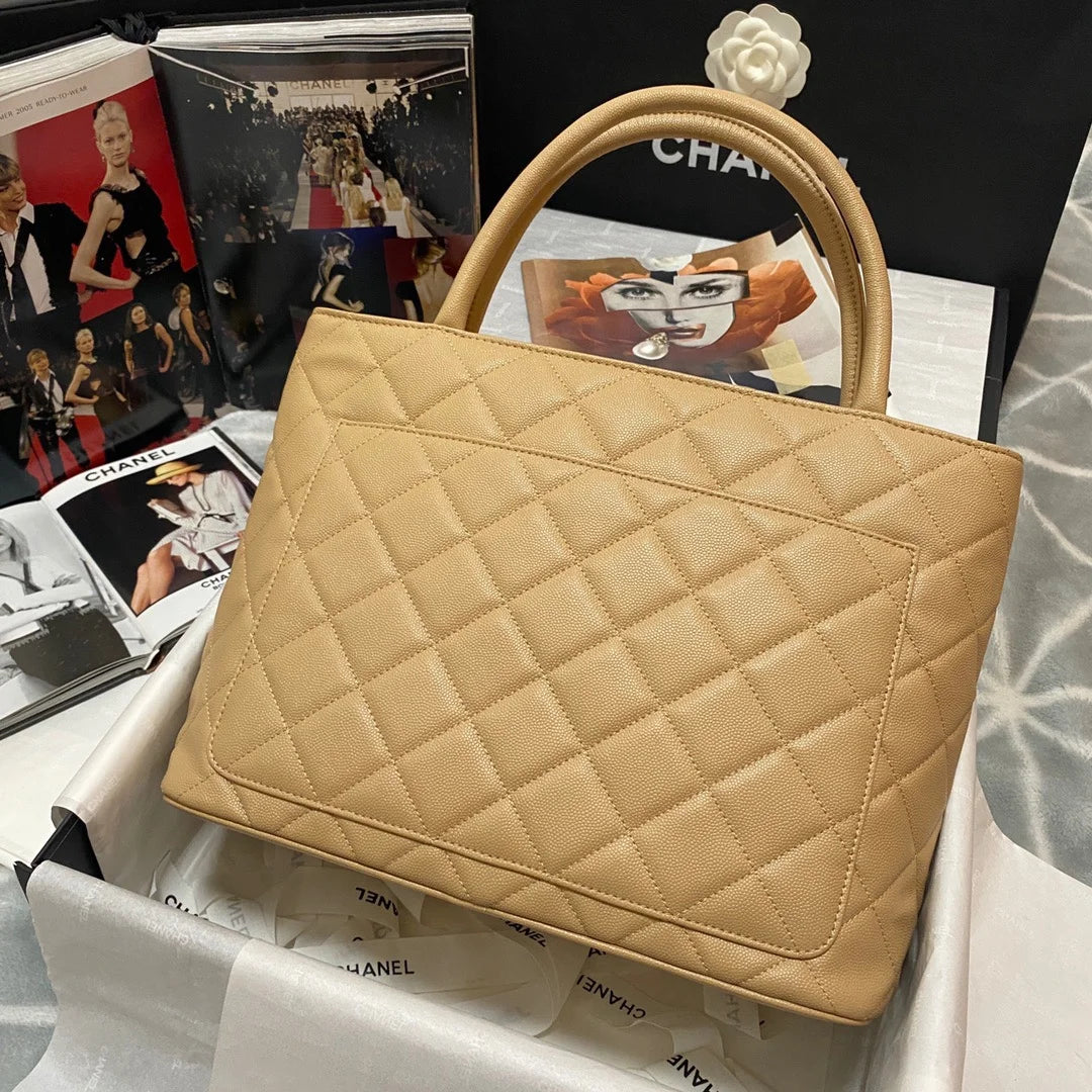 Yellow Caviar Tote Bag N871
