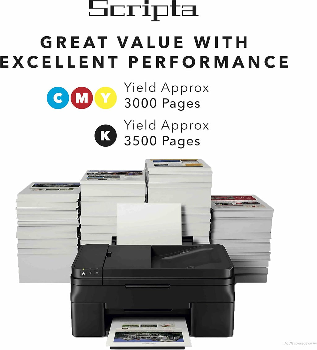 Toner Cartridge 4-Pack Black Cyan Magenta Yellow K9257