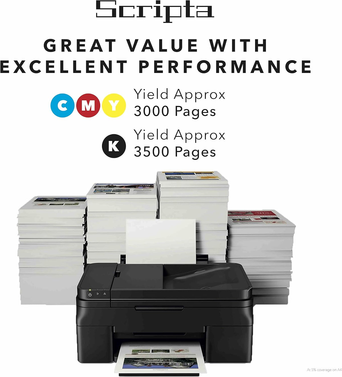 Toner Cartridge 4-Pack Black Cyan Magenta Yellow K9257