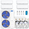 48,000 BTU 4 Zone Ductless Air Conditioner and Heat Pump R41651