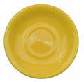 6-Inch Rolled Edge Stoneware Saucer, Yellow, Box of 36 Z75867