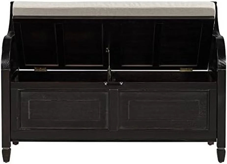 Wooden Entryway Bench with Shoe Cabinets Y484185