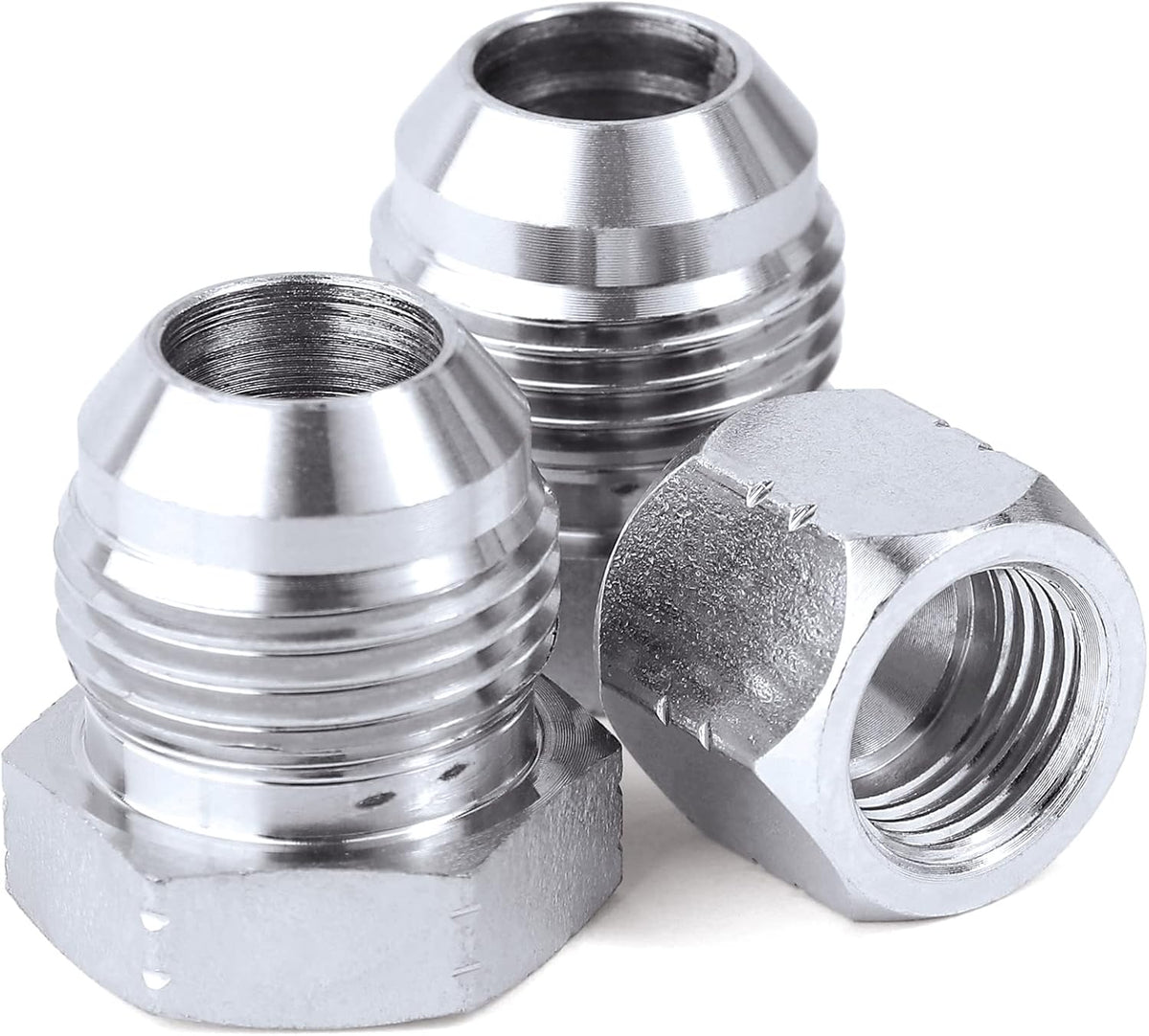 64pcs JIC 37° Flare Cap & Plug Kit Galvanized Steel U246