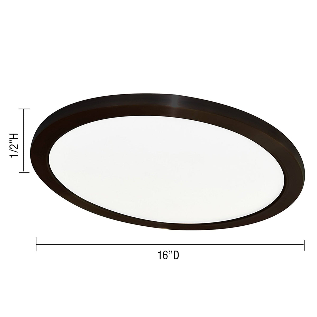 16 inch 25W 1 LED Flush/Wall Mount E3561