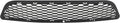 Black Plastic Front Center Bumper Grille P20400