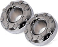 Chrome Open Dually Front Wheel Center Hub Cap O681