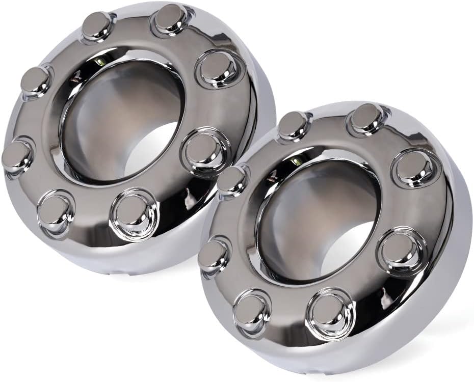 Chrome Open Dually Front Wheel Center Hub Cap O681