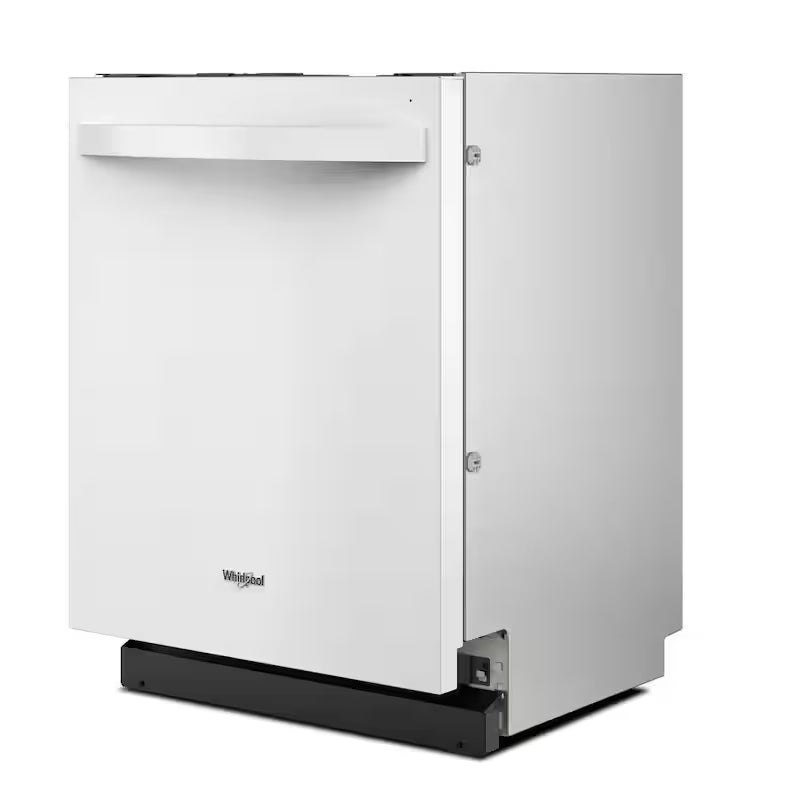 White Built-In Dishwasher with 3rd Rack U1657