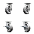 6x22 V Groove Semi Steel Caster K497961