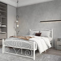 Full Size Metal Bed Frame with Headboard and Footboard S915820
