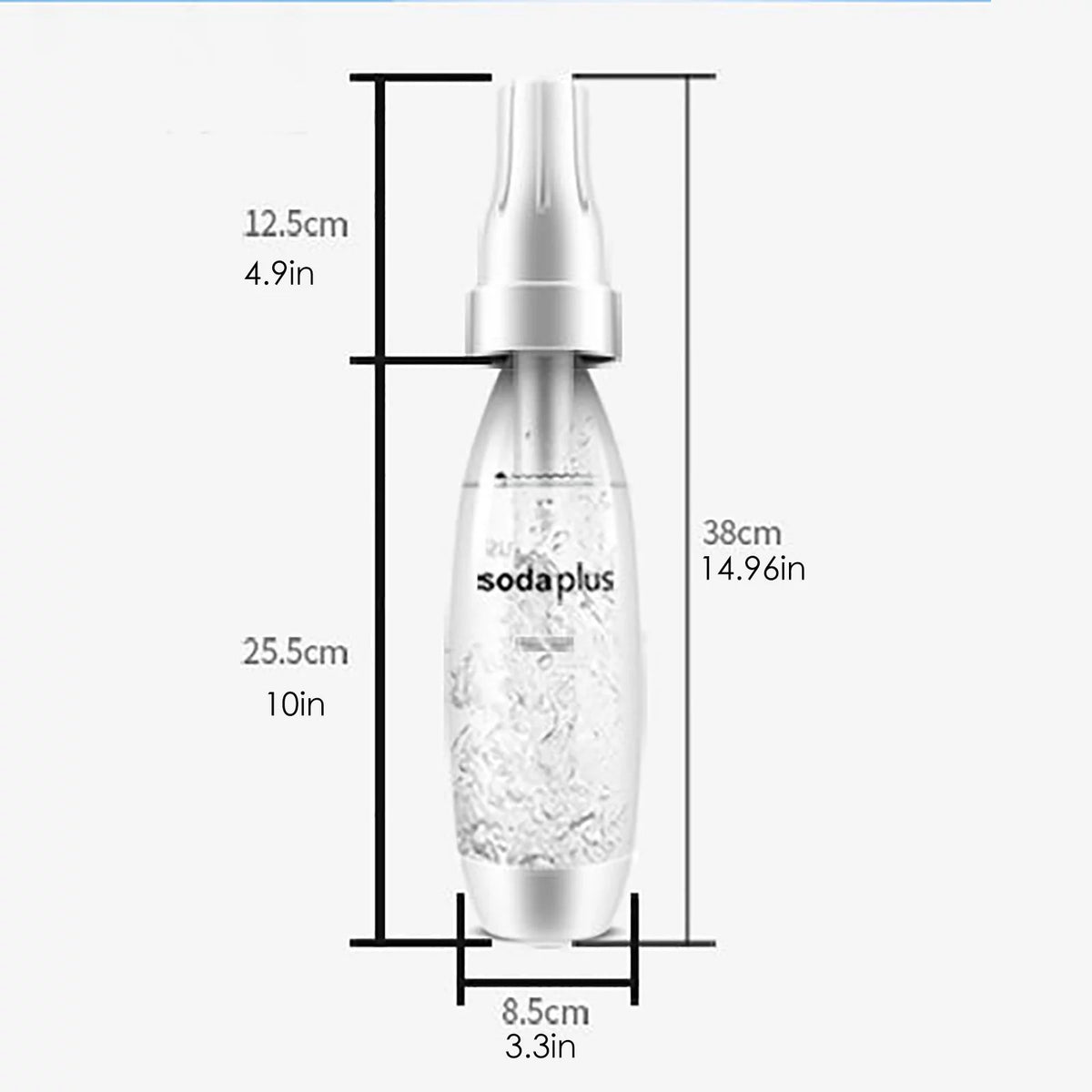 Portable S-oda Machine with Carbonation Bottle V445906