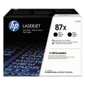 Black High Yield Toner Cartridge, 2/Pack O35357