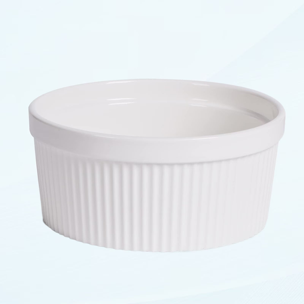 White Porcelain Ramekins 8 inch E11449