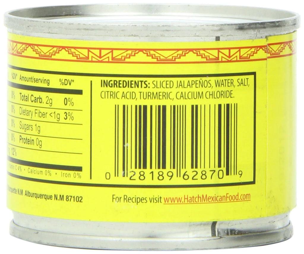 Sliced Jalapenos, 4-Ounce (Pack of 12) P483066