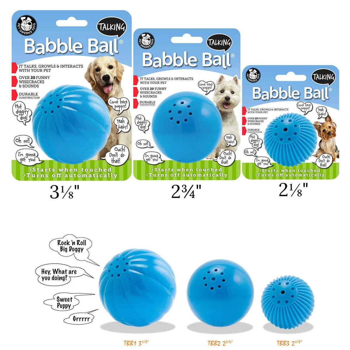 Talking Babble Ball Small H711