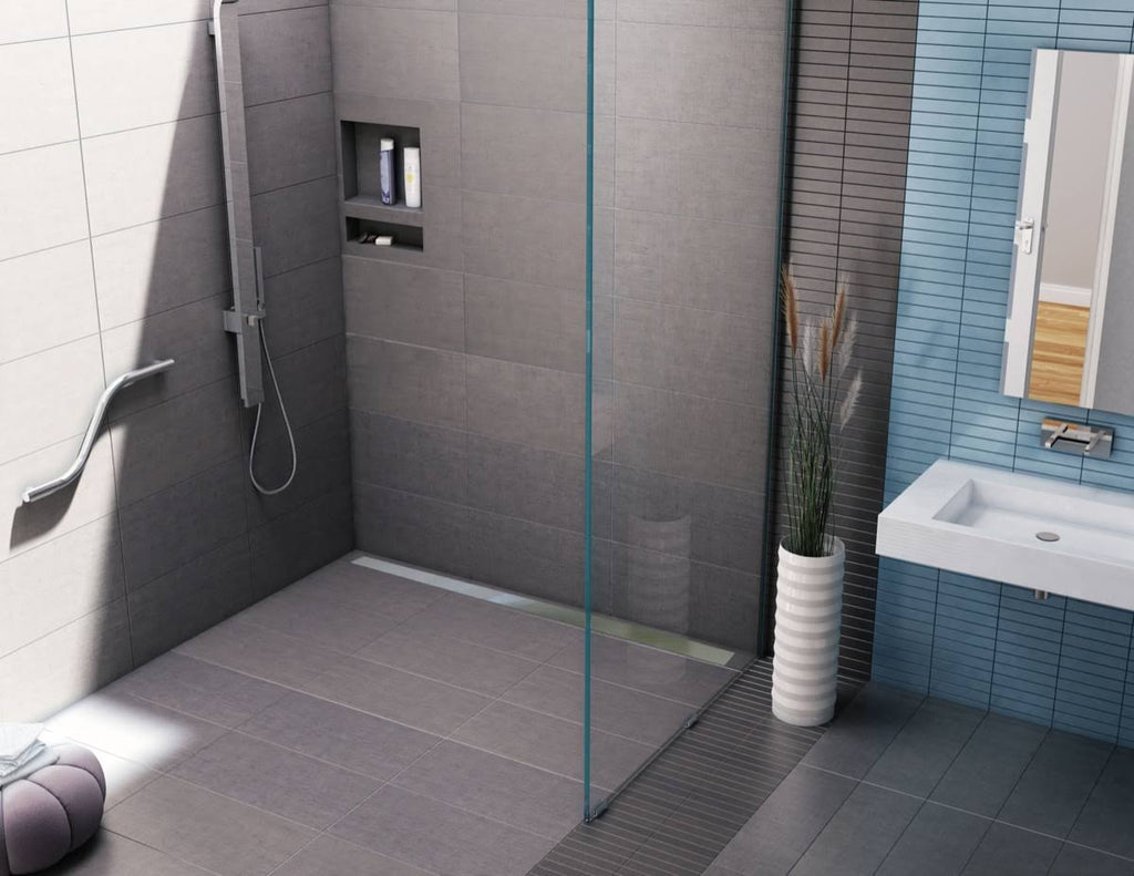 Black Double Recessed Shelf W5660