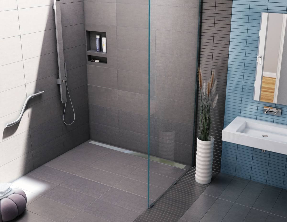 Black Double Recessed Shelf W5660