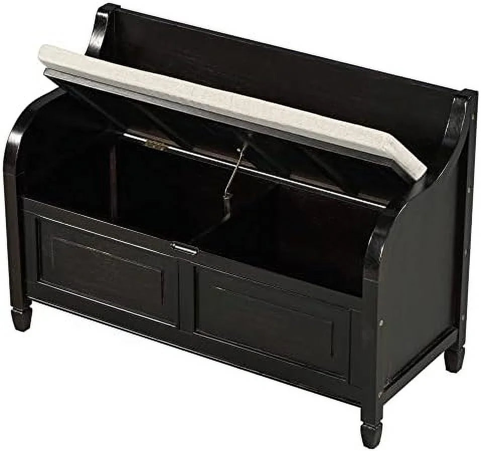 Wooden Entryway Bench with Shoe Cabinets Y484185