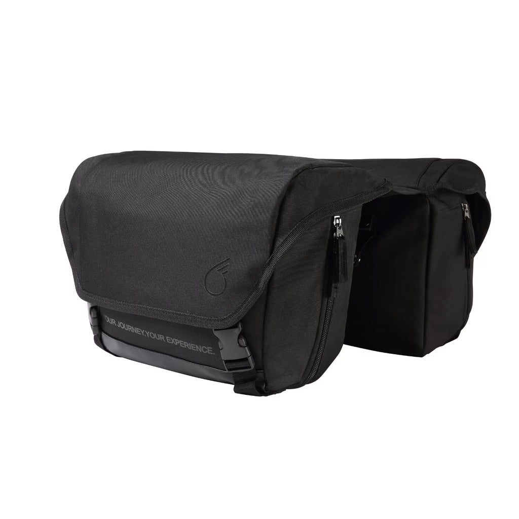 Gray Waterproof Double Sided Bicycle Pannier X10742
