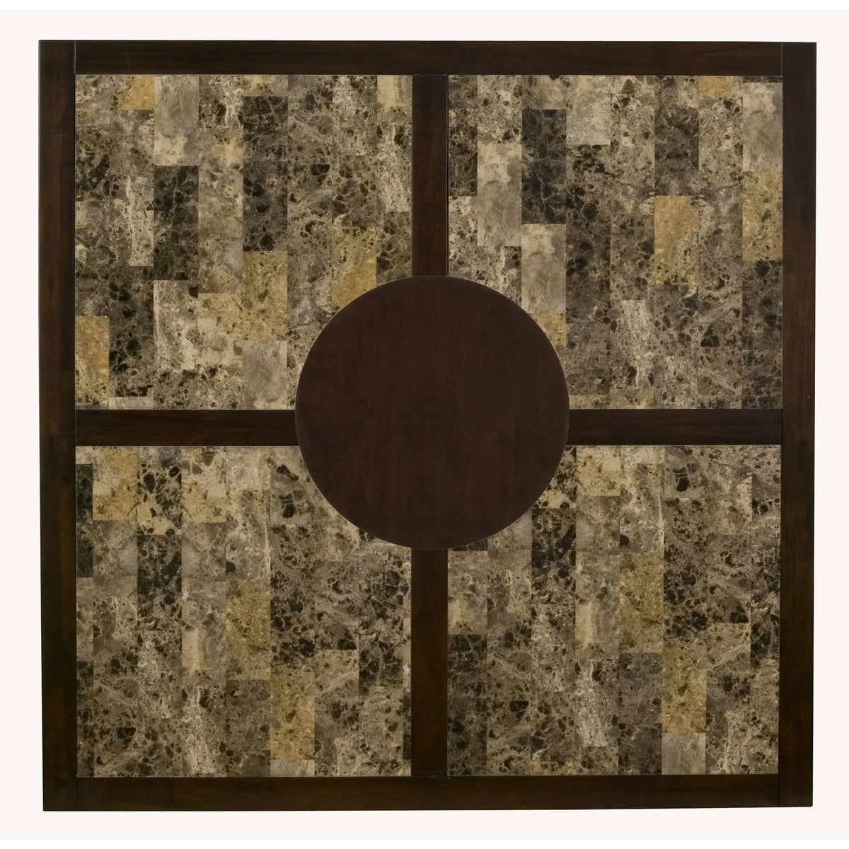 Espresso Faux Marble Pub Table E1923