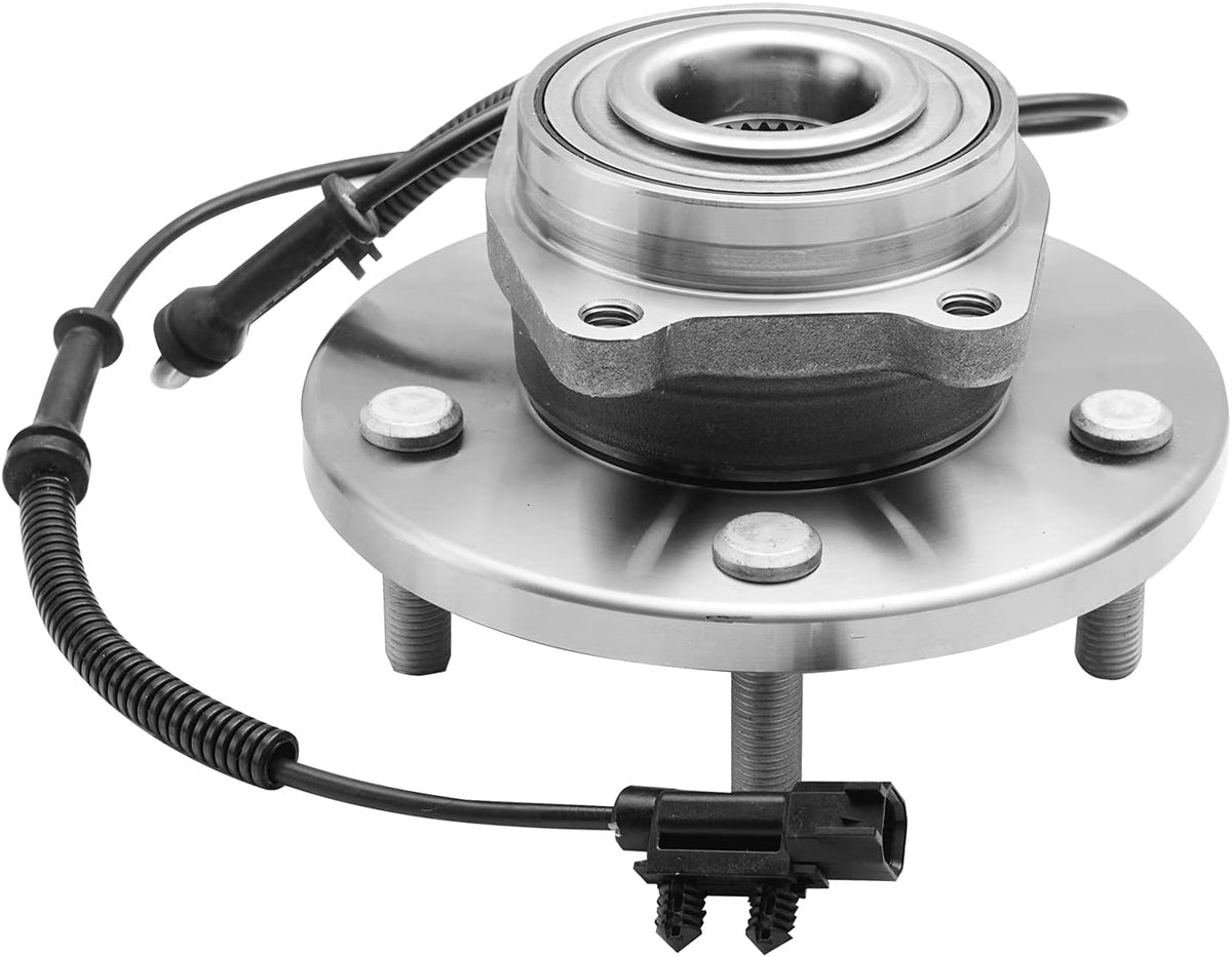 Front Wheel Hub and Bearing 2pc Set X7698