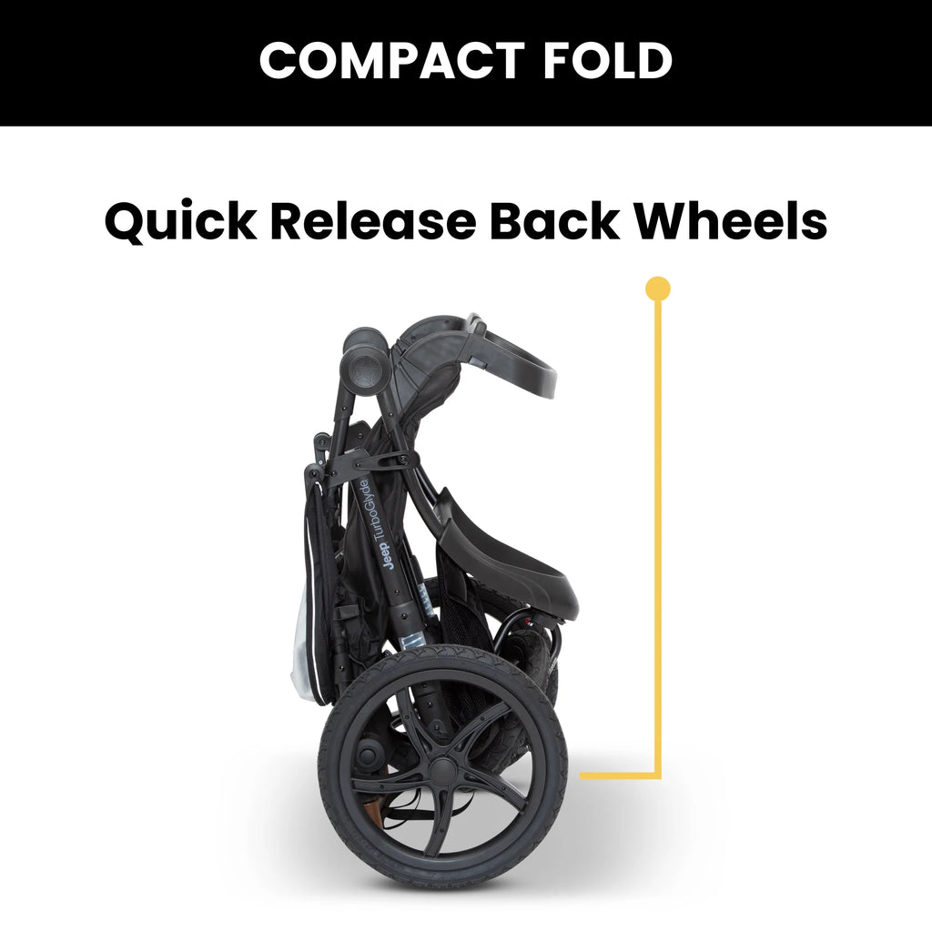 Black Jogging Stroller N26069
