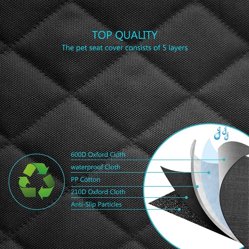 Waterproof Nonslip 600D Dog Car Seat Cover Z92992
