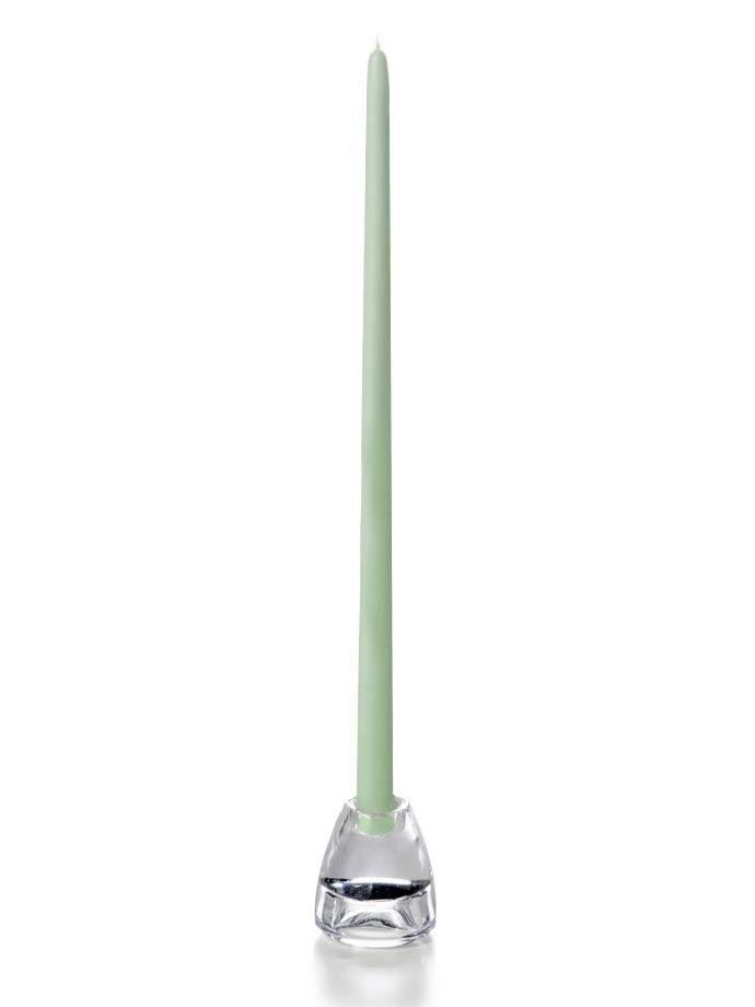 Set of 144 Sage Taper Candles V6788