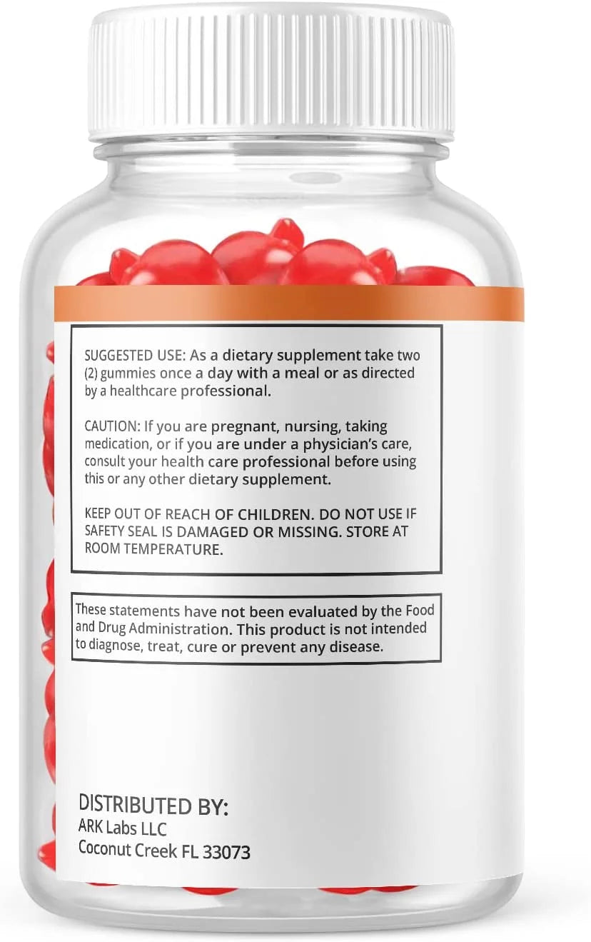 60 Gummies Keto ACV Dietary Supplement O137