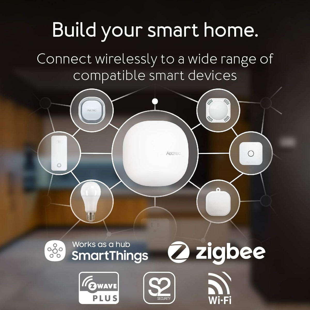 Smart Home Hub, Z-Wave, Zigbee, Matter Gateway N876280