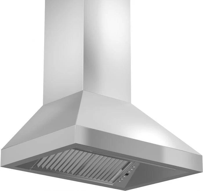 36 in. Convertible Vent Wall Mount Range Hood in Stainless Steel V842