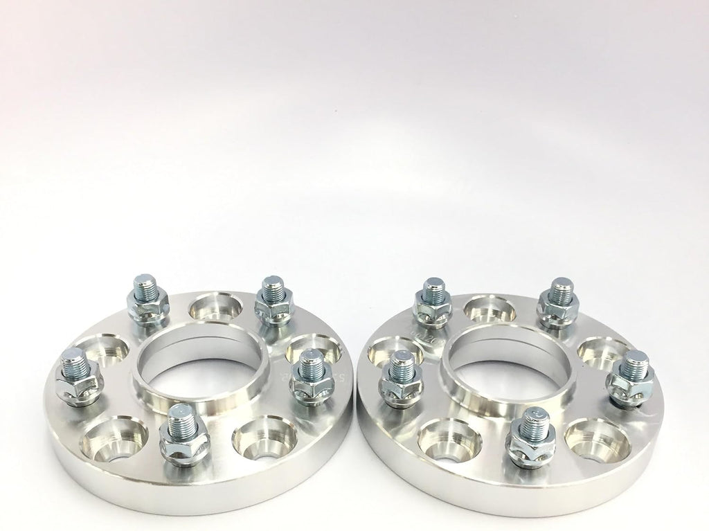2 Pieces 20mm Hub Centric Wheel Adapters 5x114.3 to 5x100 67.1 to 54.1mm Center Bore 12x1.5 Thread Pitch N406528