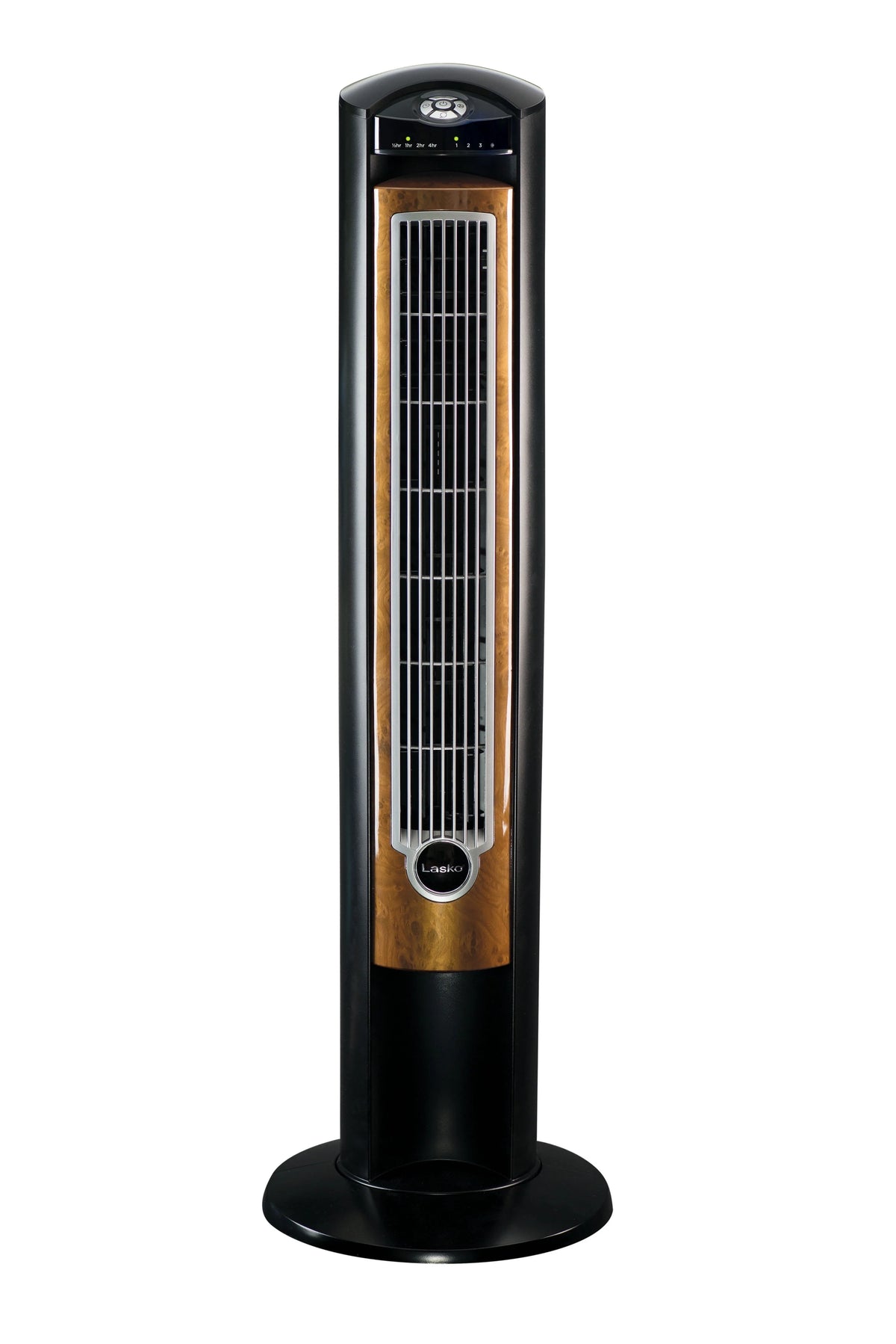 Black Brown Tower Fan with Remote Control V577
