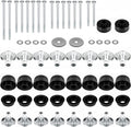 Polyurethane Body Mount Bushing Kit with Steel Sleeves and Hardware S731
