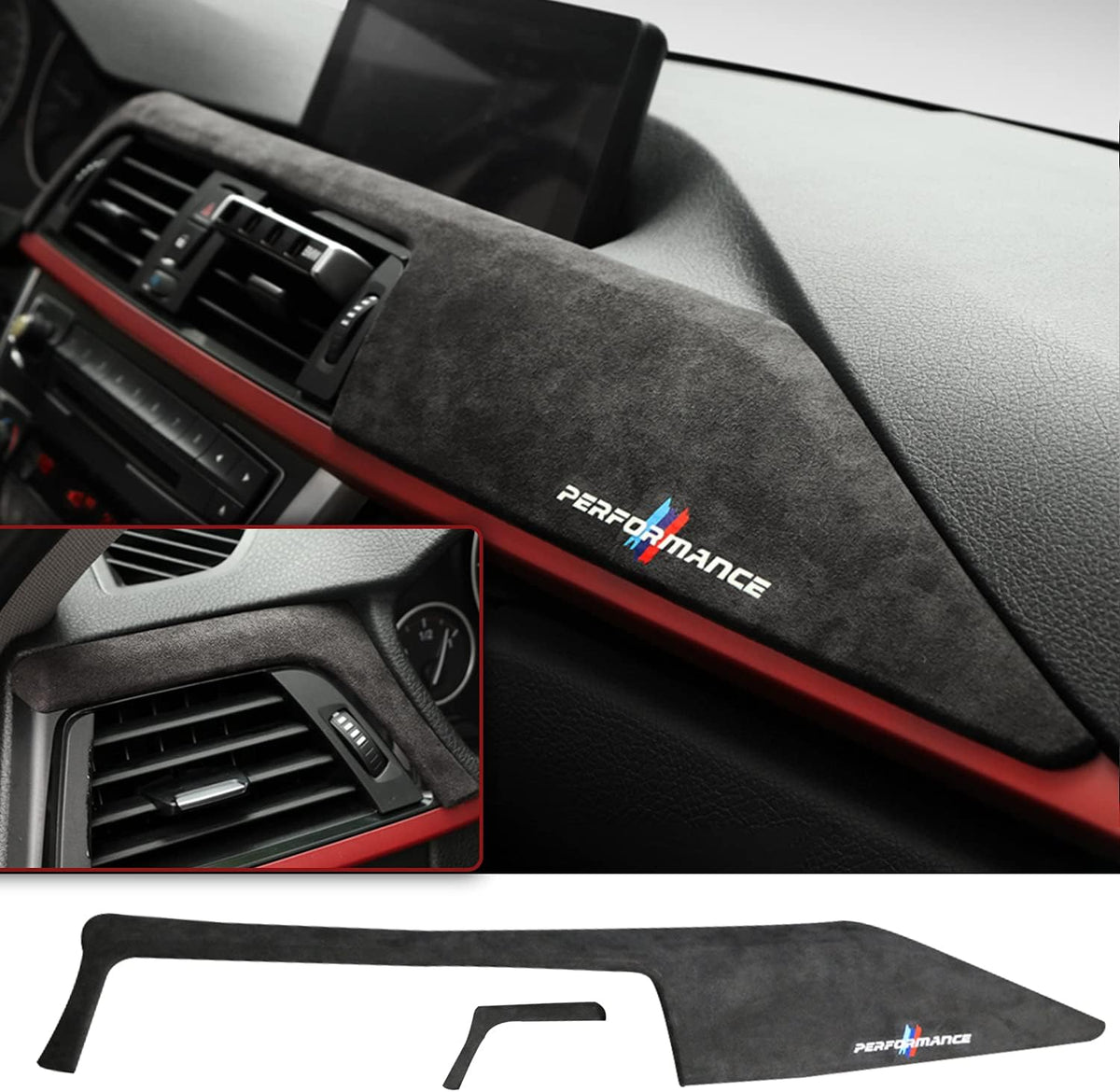 Car Dashboard Panel Frame Cover Trim Sticker Interior Decoration B179536