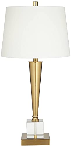 Modern Brass Metal Crystal Table Lamp with USB Port V317