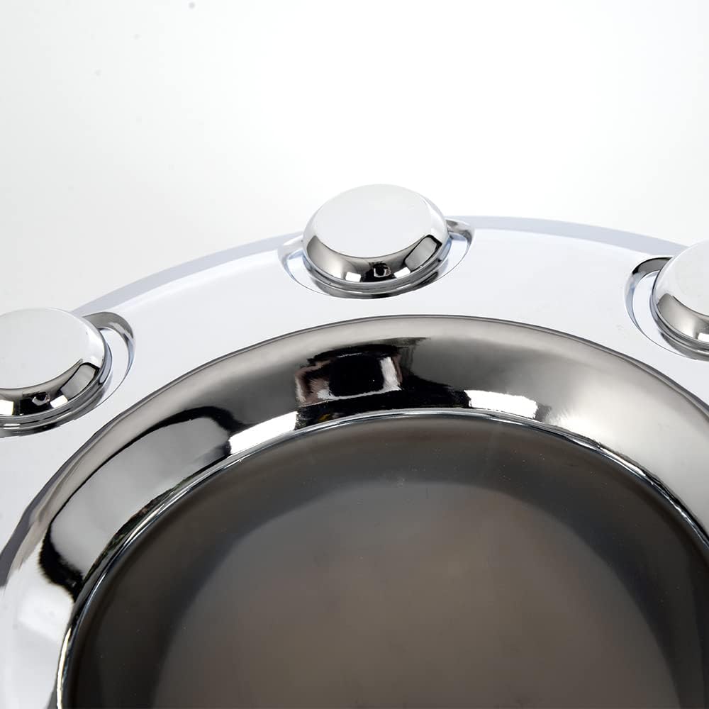 Chrome Open Dually Front Wheel Center Hub Cap O681