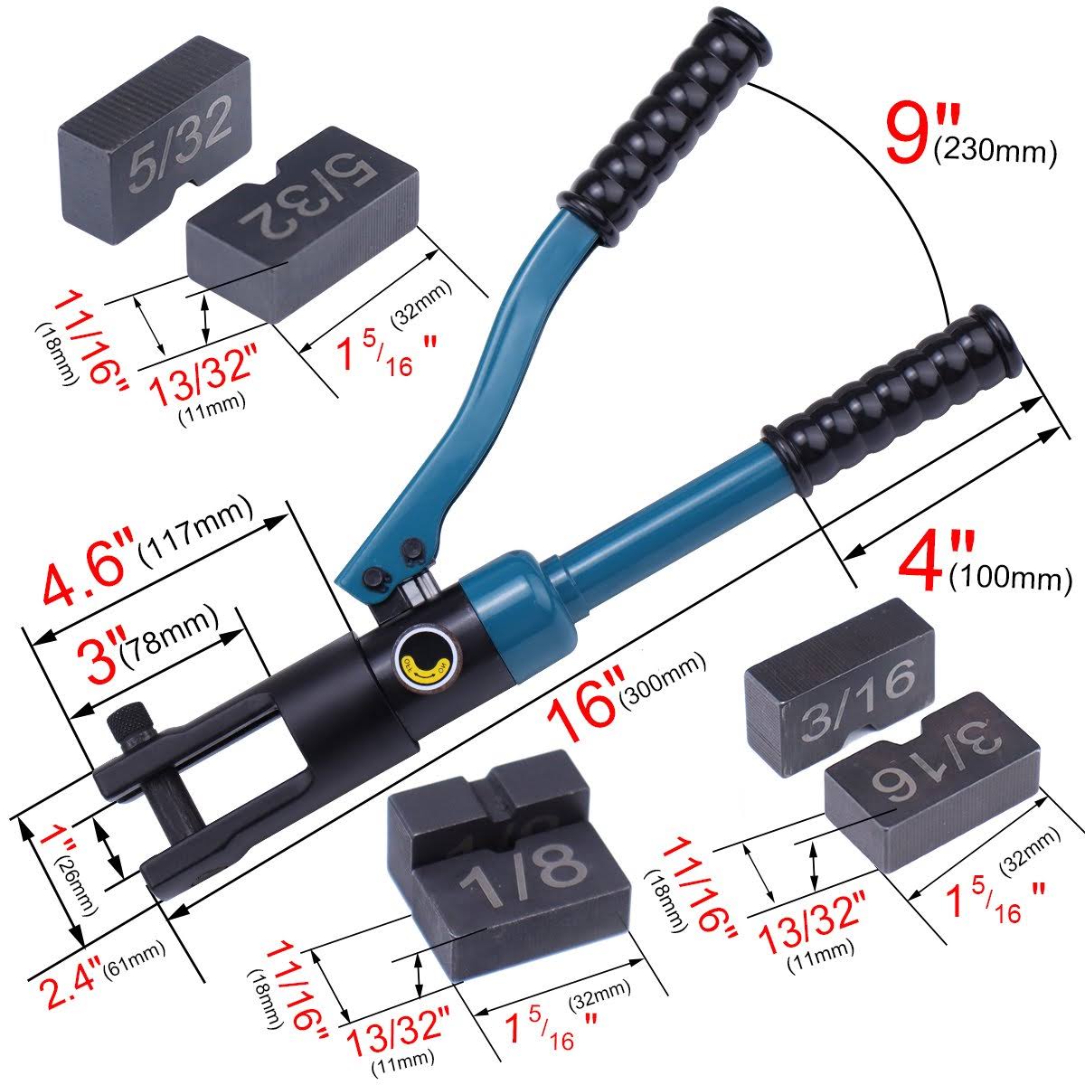 Hydraulic Crimper Tool for Stainless Steel P3573
