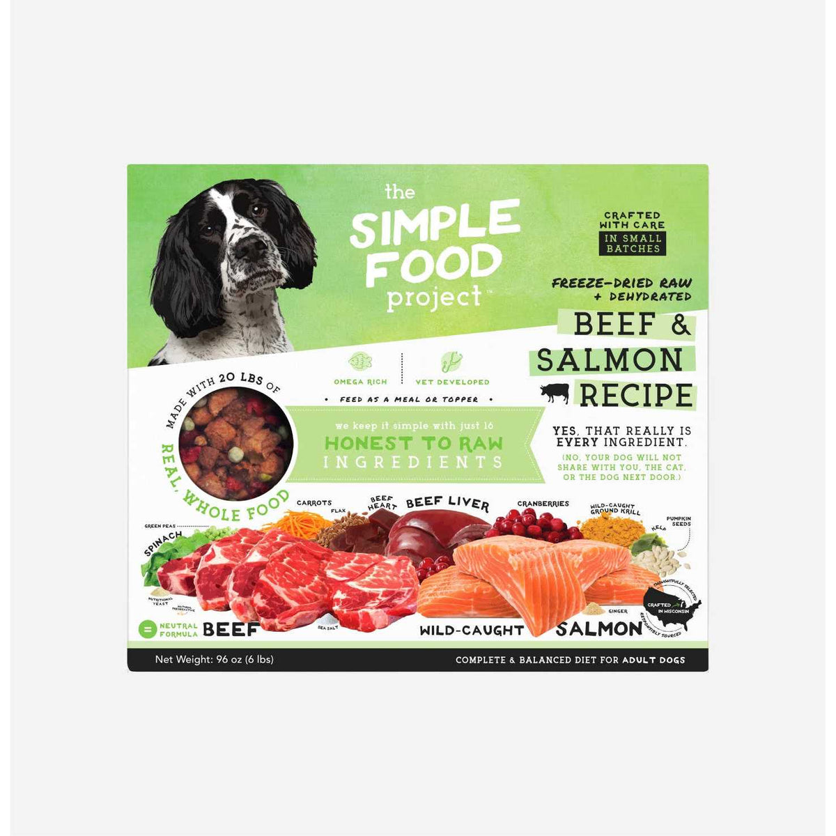 Freeze Dried Beef & Salmon Pet Supplies B631