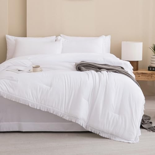 Beige Full Size 7 Piece Comforter Set with Sheets V53255