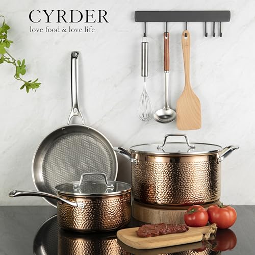 5 Piece Heavy Duty Stainless Steel Cookware Set J164