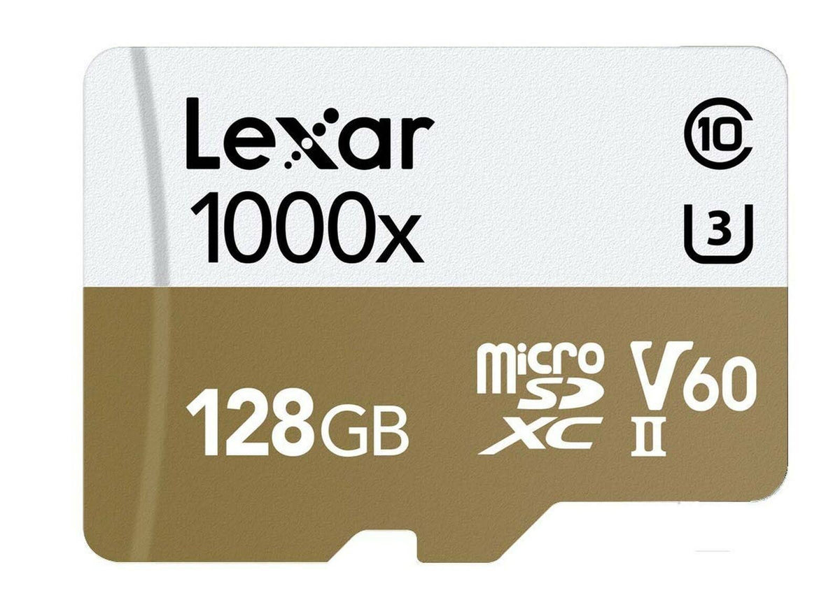 128 GB MicroSDXC Memory Card with Card Reader J596979
